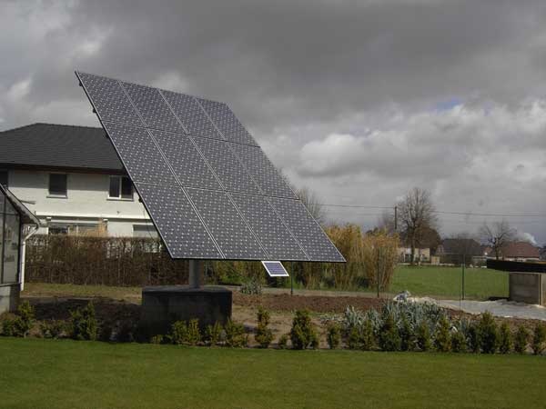 Solartracker ZV1500 met Sanyo Belgie